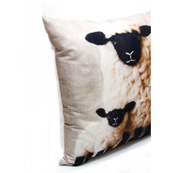 Poduszka Dekoracyjna Czarna owca 3D 40x40cm